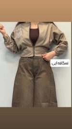 جکت بامبری گلدوزی دلنور 1189