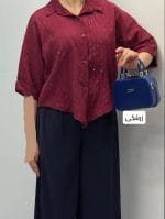شومیز جلو گره هما 1325