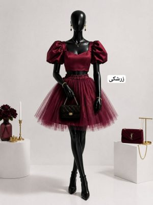 ست کراپ دامن مجلسی ترلان 633
