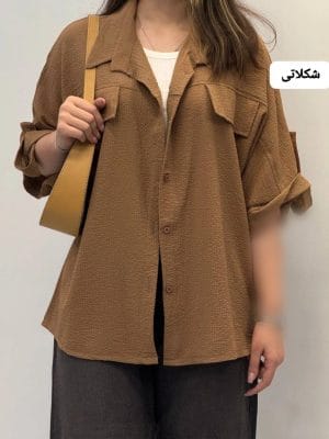 شومیز پفکی باکسی پامیلا 1283