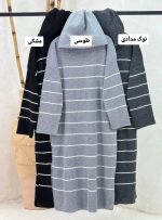 هودی بلند بافت فرنوش 4129