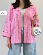 شومیز میو باکسی گلبو 1277