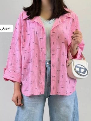 شومیز میو باکسی گلبو 1277