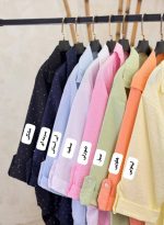 شومیز جلو گره نگینی لاوین 1274
