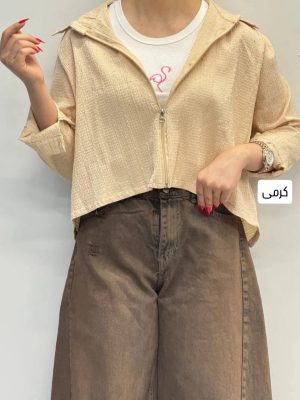 شومیز جلو زیپ دار سمر 1346