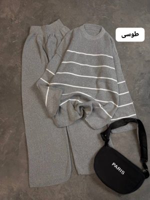 ست بافت راه راه بهرخ 4135