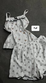 ست کراپ شورتک جلو چین 5491