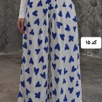 شلوار طرح دار 4198