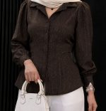 شومیز نگینی پشت بند دار 1365