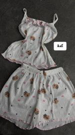 ست کراپ شورتک جلو چین 5491