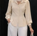 شومیز نگینی پشت بند دار 1365