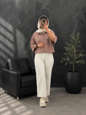 شومیز کراپ سیلک 1360