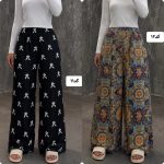 شلوار طرح دار 4198