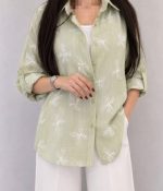 شومیز شیشه ای پاپیونی 1362