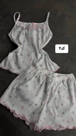 ست کراپ شورتک جلو چین 5491