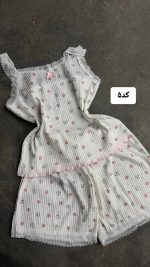 ست تاپ شورتک گیپوری 5492