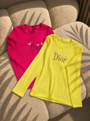 کراپ بلند گلدوزی Dior 5152