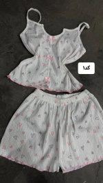 ست کراپ یقه کوبایی 5493